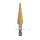 3PCS Hex Hex HSS Titanium Coated Step Drill